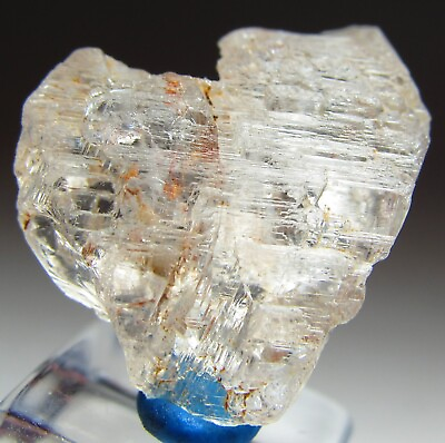 #ad DRAMATIC ETCHED WATER CLEAR GEM PHENAKITE PHENACITE CRYSTAL NIGERIA $444.83