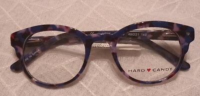 #ad Women#x27;s Hard Candy HC26 Optical Eyeglass Frames 48 21 140 Cat Eye Blue Tortoise $14.95