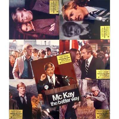 #ad THE CANDIDATE Original Lobby Cards x7 10x12 in. 1972 Michael Ritchie Robe $127.99