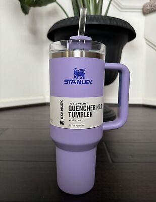 #ad Stanley Lavender Purple 40Oz Quencher H2.0 Tumbler Cup Mother#x27;s DayEaster Gifts $48.69