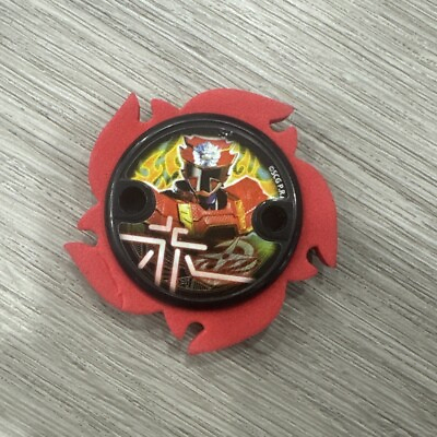 #ad Power Rangers Ninja Steel Replacement Power Foam Star Red Disc Rare Toy $21.42