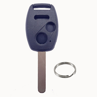 #ad New Uncut Replacement Remote Key Shell Case For Honda Repair Kit W Chip Holder $7.02