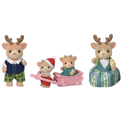#ad CALICO CRITTERS #CC2058 Reindeer Family NEW $24.95