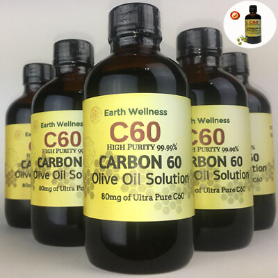 #ad C60 Olive Oil 100ml Fullerene Carbon 60 High Purity 99.9% FAST SHIPPING $21.99
