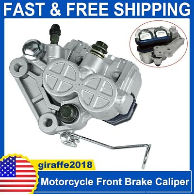 #ad Silver Motorcycle Front Brake Lower Pump Master Hydraulic Disc Cylinder Caliper $55.68