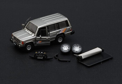 #ad BM Creations 1983 Mitsubishi 1st Gen Pajero MK1 Silver RHD 1:64 Car 64B0190 $17.99