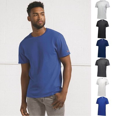 #ad Russell Athletic Combed Ringspun T Shirt 600MRUS $13.31