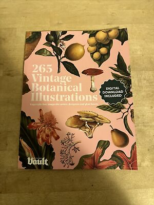 #ad 265 Vintage Botanical Illustrations Copyright Free for Artists VERY GOOD $9.99