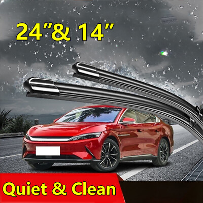 #ad Feildoo 24quot;amp;14quot; Windshield Wiper Blades Fit For Nissan Versa 2012 2019 Set of 2 $6.98
