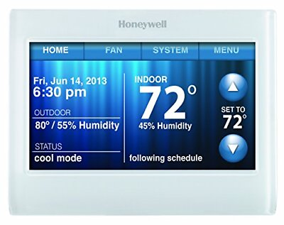 #ad Honeywell TH9320WF5003 Wi Fi 9000 Color Touch Screen 3.5 x 4.5 Inch White $142.17