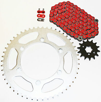 #ad 1998 Yamaha YZ250 250 Red Chain And Sprocket 15 50 114L $68.94