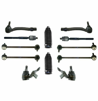 #ad 12 Pc Steering Kit for Lexus ES300 Toyota Camry Tie Rod Ends Sway Bar Ball Joint $70.92
