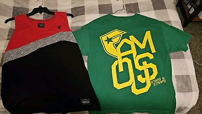 #ad Famous Stars And Straps Shirt And Tank Top. Mens Shirt L Mens Tank Top 2X. $11.99