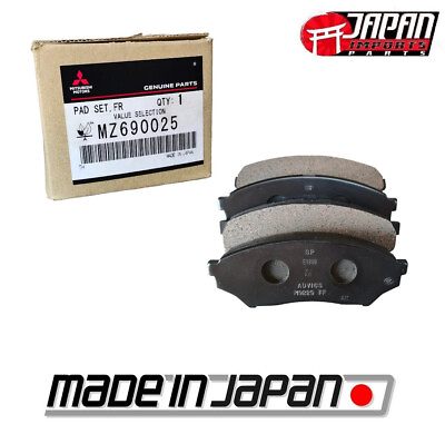 #ad MADE JAPAN Genuine Mitsubishi Brake Front Pad Set MZ690025 $89.95