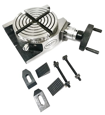 #ad 4quot; Inch Precision Rotary Table Horizontal And Vertical With Clamping kit USA $92.15