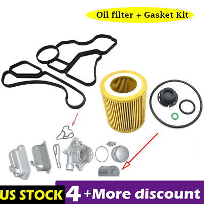 #ad Oil Filter Housing Gasket Cooler Seal Oil filter for BMW X1X3X5 N26 N52 N54 N56 $12.99