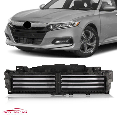 #ad Fits Honda Accord 2018 2021 Active Grille Assembly Air Upper Shutter W O Motor $59.68