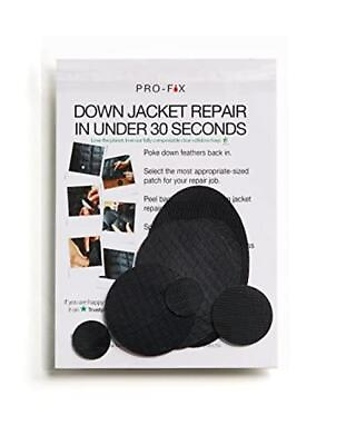 #ad PRO FIX Down Jacket Repair Patches Easy to Use Pre Cut Self Adhesive $16.40