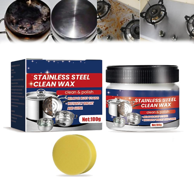 #ad Magical Nano Technology Stainless Steel Cleaning PasteStainless Steel Clean Wax $8.35