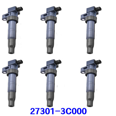 #ad 6x 27301 3C000 Ignition Coil Fits For 06 2015 Hyundai Kia Sorento 3.3L 3.5L 3.8L $25.00