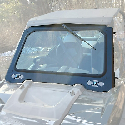 #ad Full Glass Windshield W Wiper For Polaris RZR 900 Trail S 1000 XP UV protect $235.90