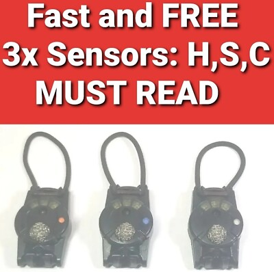 #ad The Blast Gauge System S12 3 Sensors Set Head Shoulder Chest $14.00