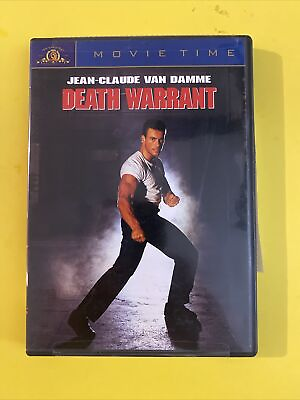 #ad DEATH WARRANT DVD 1990 JEAN CLAUDE VAN DAMME LIKE NEW CONDITION FREE SHIPPING $9.98