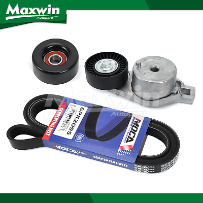 #ad Serpentine Belt Drive Component Kit new for Dodge Caravan Chrysler Townamp;Country $53.13