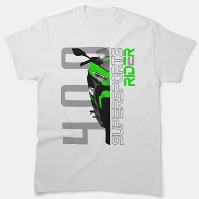 #ad Supersports Rider Kawasaki Ninja 400 Classic T Shirt Best Gift Multicolor $26.90