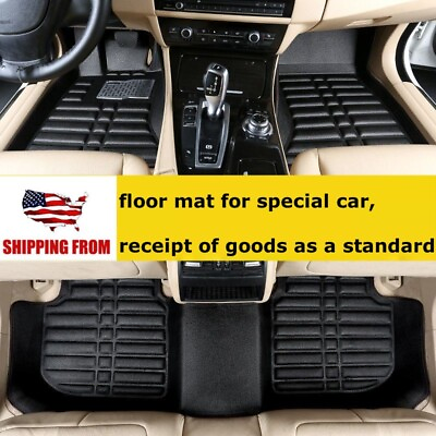 #ad All Season Waterproof for Ford Fusion 2013 2020 BLack Floor Mats Auto Liner $42.08
