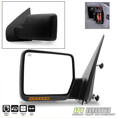 #ad Driver Side 2004 2006 Ford F150 Truck Power Heated View Mirror w LED Signal Left $45.96