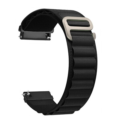 #ad Quick Fit 20mm 22mm Nylon Alpine Loop Watch Band Strap Quick Release Wristband $9.99