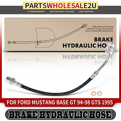 #ad Front Left LH Brake Hydraulic Hose for Ford Mustang Base GT 1994 1998 GTS 1995 $14.29