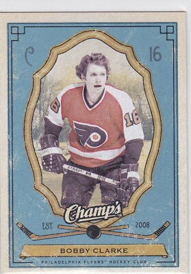 #ad 09 10 CHAMPS...BOBBY CLARKE...CARD # 75...FLYERS...FREE COMBINED SHIP C $2.99