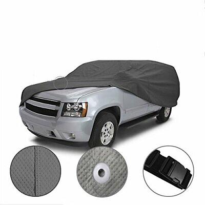 #ad CCT 4 Layer Semi Custom Fit Full Car Cover For Chevy Spark 2005 2009 $110.49