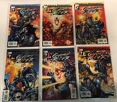 #ad Marvel Knights Ghost Rider 2001 # 1 6 VF NM Complete Set Marvel Comics C $80.00