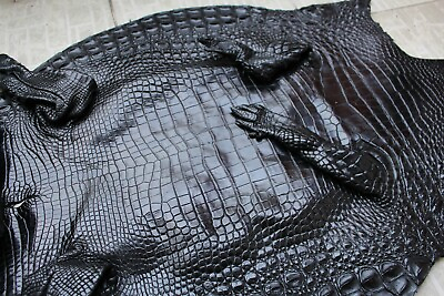 #ad Long 47quot; Genuine Real Alligator Crocodile Skin Leather Exotic Pelt taxidermy $102.00