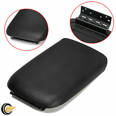#ad FIT FOR 05 09 FORD MUSTANG BLACK CENTER CONSOLE ARMREST LID COVER 5R3Z6306024AAC $18.38