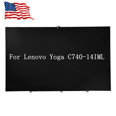 #ad For Lenovo Yoga C740 14IML LCD Touch Screen w Bezel 14quot; FHD 30 Pin 5D10S39587 $100.00