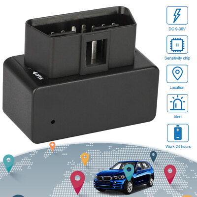 #ad OBD2 II GPS Tracker Real Time Vehicle Tracking Device GSM GPRS Car Truck Locator $19.99
