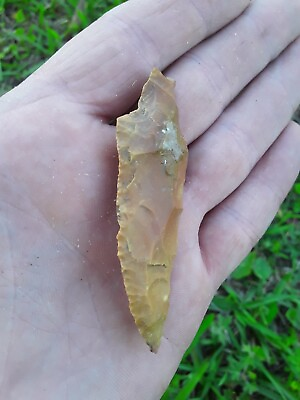 #ad Nice Authentic Ancient Arrowhead Native American pre 1600 N MS $40.00