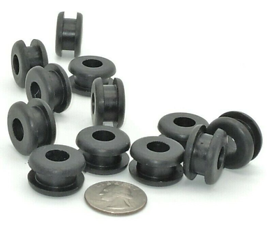 #ad 16mm x 10mm w 6mm Groove Rubber Wire Grommets Cable Tubing Panel Bushings $39.75