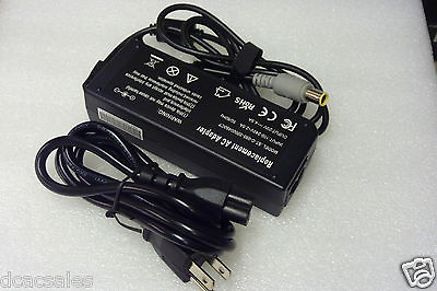 #ad AC Adapter Power Cord Battery Charger 90W IBM Lenovo Thinkpad X60 X60s X61 X61s $16.99