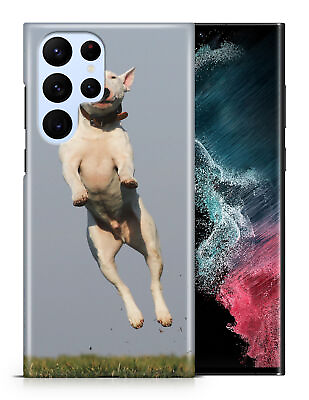 #ad CASE COVER FOR SAMSUNG GALAXY FUNNY BULL TERRIER IN THE AIR AU $13.95