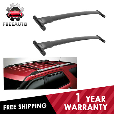 #ad 2* new Roof Rack Cross Bar For 16 19 Ford Explorer Luggage Cargo Aluminum 160lbs $49.79