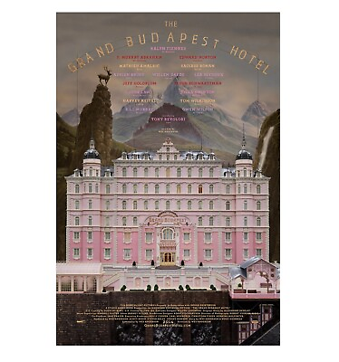 #ad Grand Budapest Movie Poster 24quot; x 36quot; $19.75