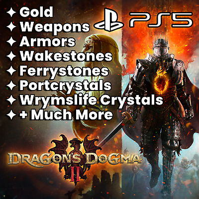 #ad Dragon#x27;s Dogma 2 Items PS5 🔥 WeaponsStonesArmor WE HAVE ALL ITEMS ⚡ Delivery $9.99
