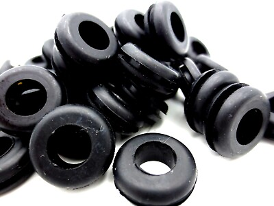 #ad 1 2quot; Hole fit Rubber Grommet for Car Boat Motorcycle 1 16quot; Panel Has 5 16quot; ID $18.34
