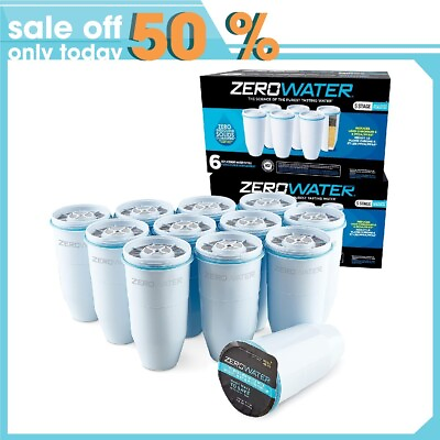 #ad ZeroWater Official Replacement Filter 5 Stage Filter Replacement 0 TDS $116.99