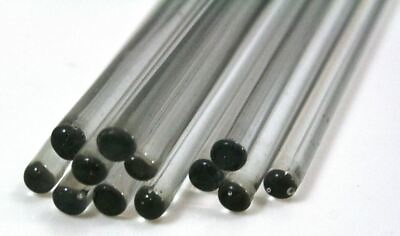 #ad 1 Gross Pack 144 of 6quot; 150mm x 5mm diameter Glass Stirring Rods Laboratory $79.95